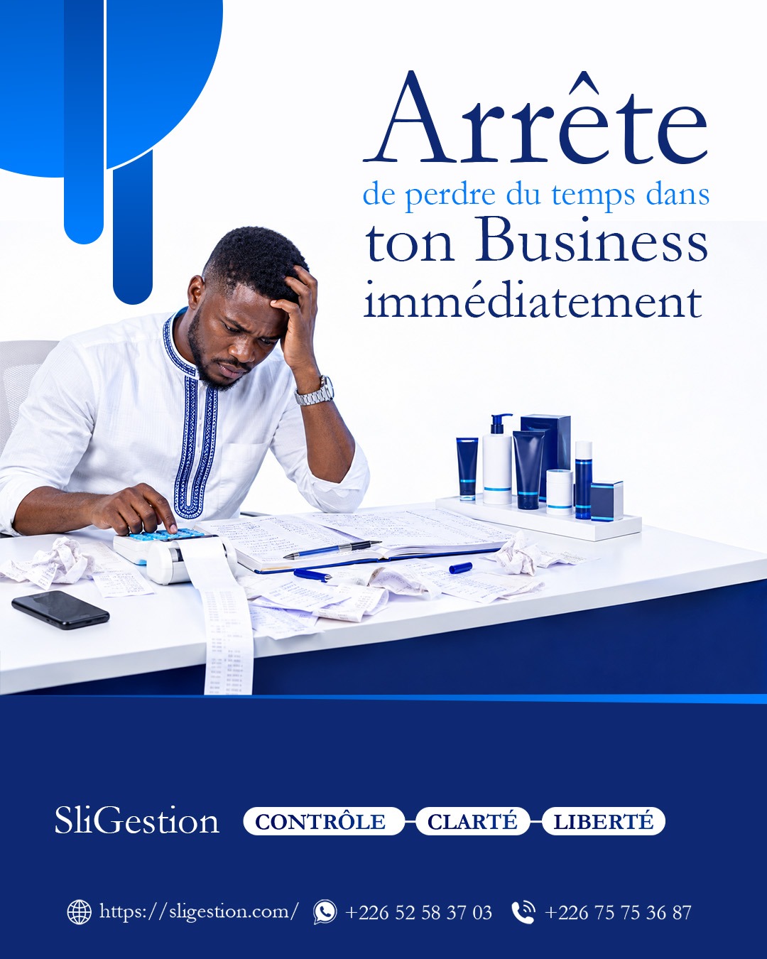 Visuel SLIGestion : pilotez votre activité où que vous soyez